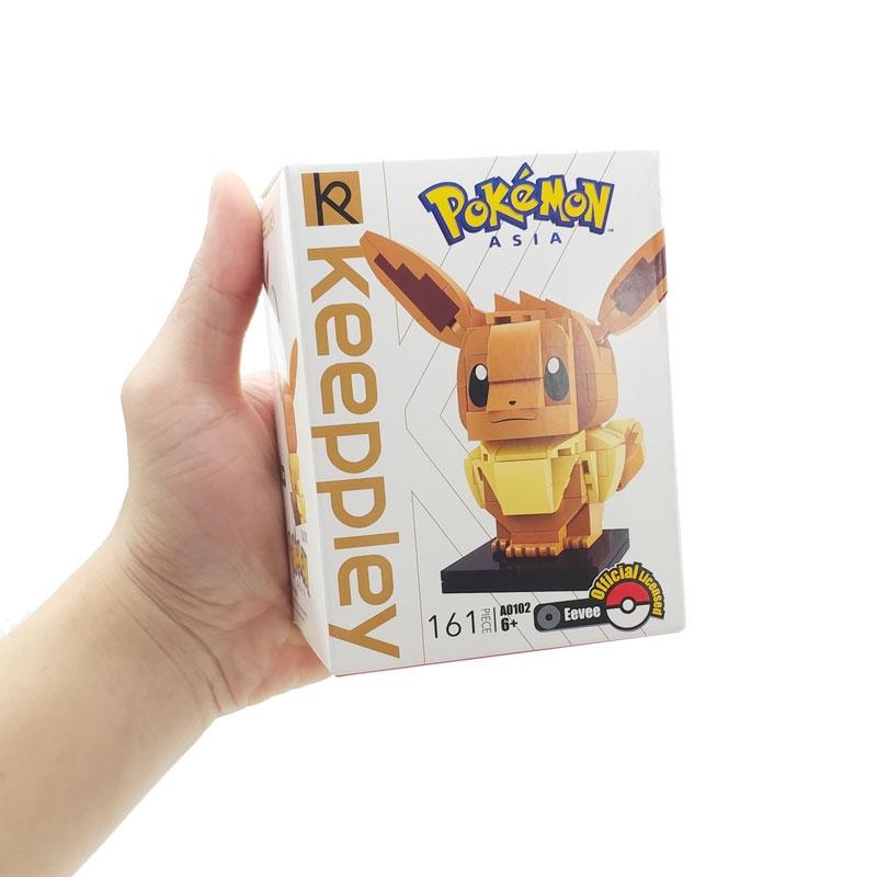 Đồ Chơi Lắp Ráp Pokemon - Keeppley A0102 - Eevee (161 Mảnh Ghép)