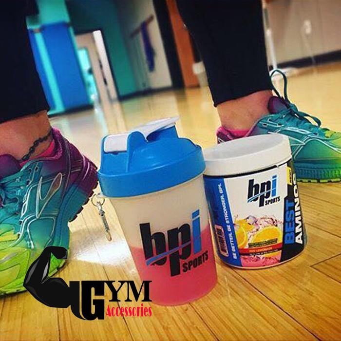 Bình lắc thể thao bình tập gym shake bottle BPI