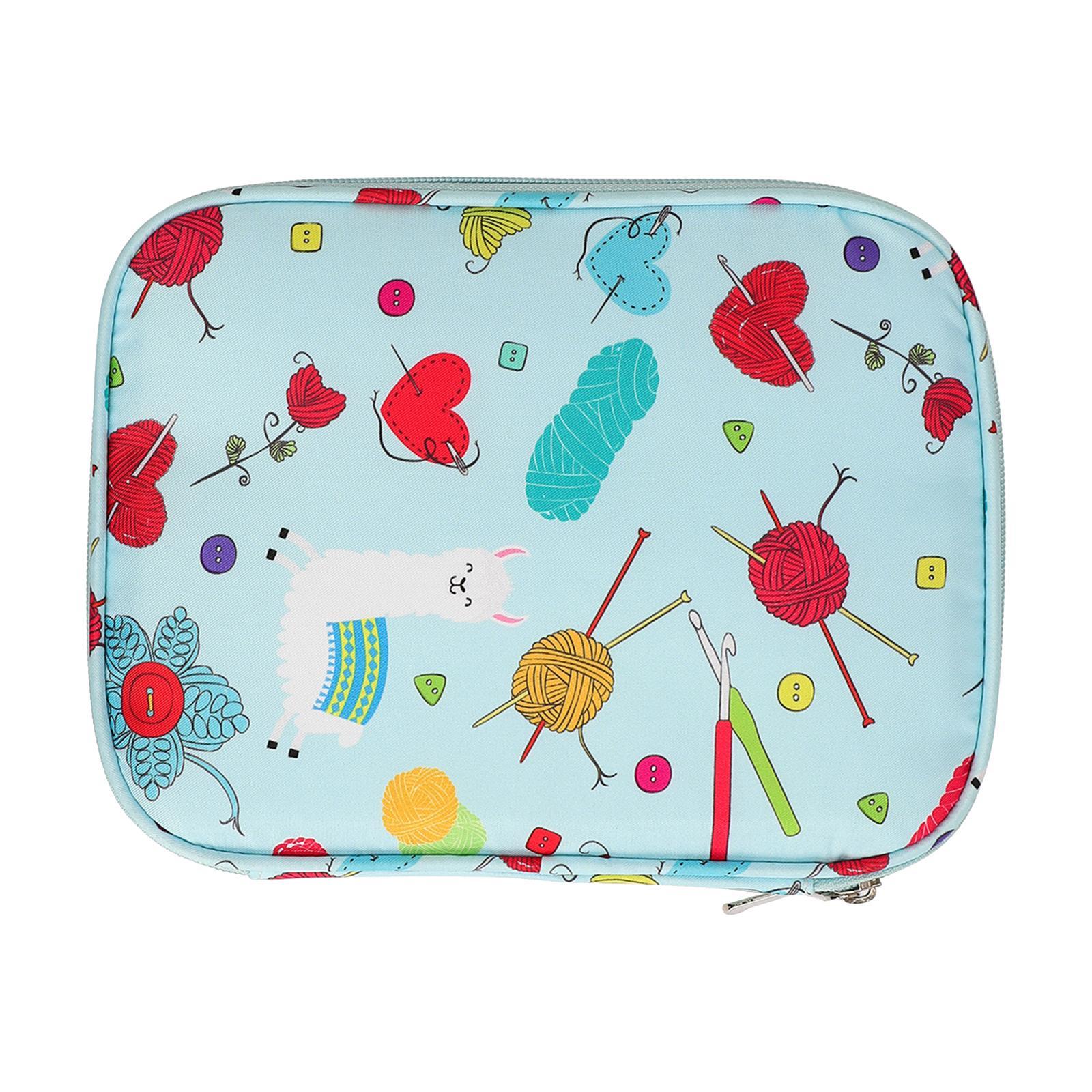 Travel Knitting  Case Pouch Organizer