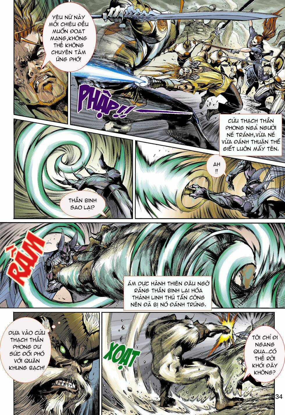 thần binh 4 chapter 4 34