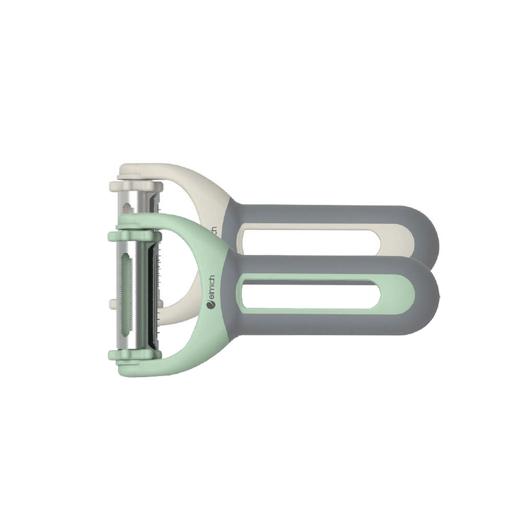 Dụng cụ nạo gọt rau củ quả 3 trong 1 Elmich EL8415, Hàng chính hãng, Tích hợp 3 lưỡi dao - JoyMall