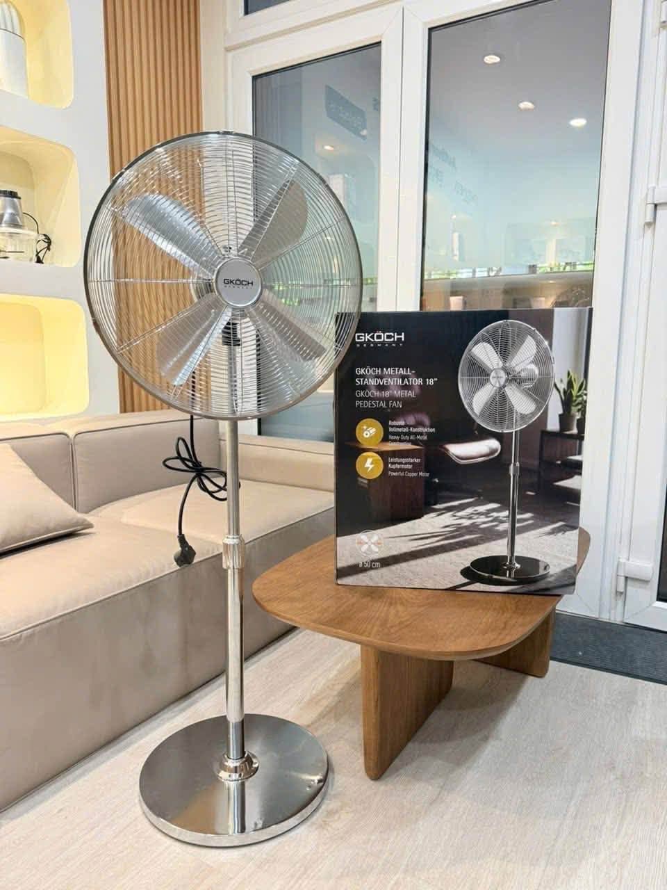 QUẠT ĐỨNG KIM LOẠI GKOCH W-FGS1808 18" hàng chính hãng