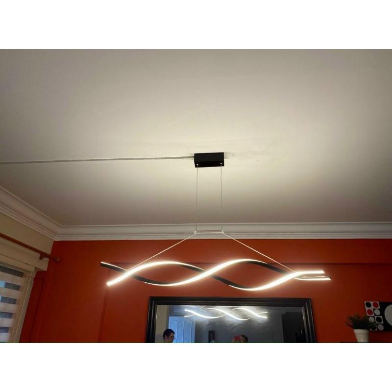 Đèn thả trang trí 3 chế độ ánh sáng, phong cách Bắc Âu sang trọng, đèn bàn ăn, T08