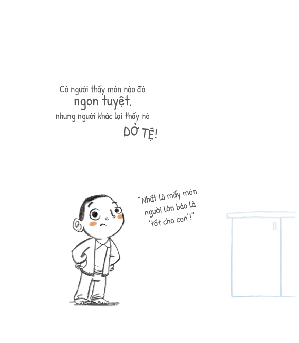 Sách - Dtpbooks - Con không cần phải thích, con chỉ cần ăn thôi! - Tủ sách dạy con ứng xử