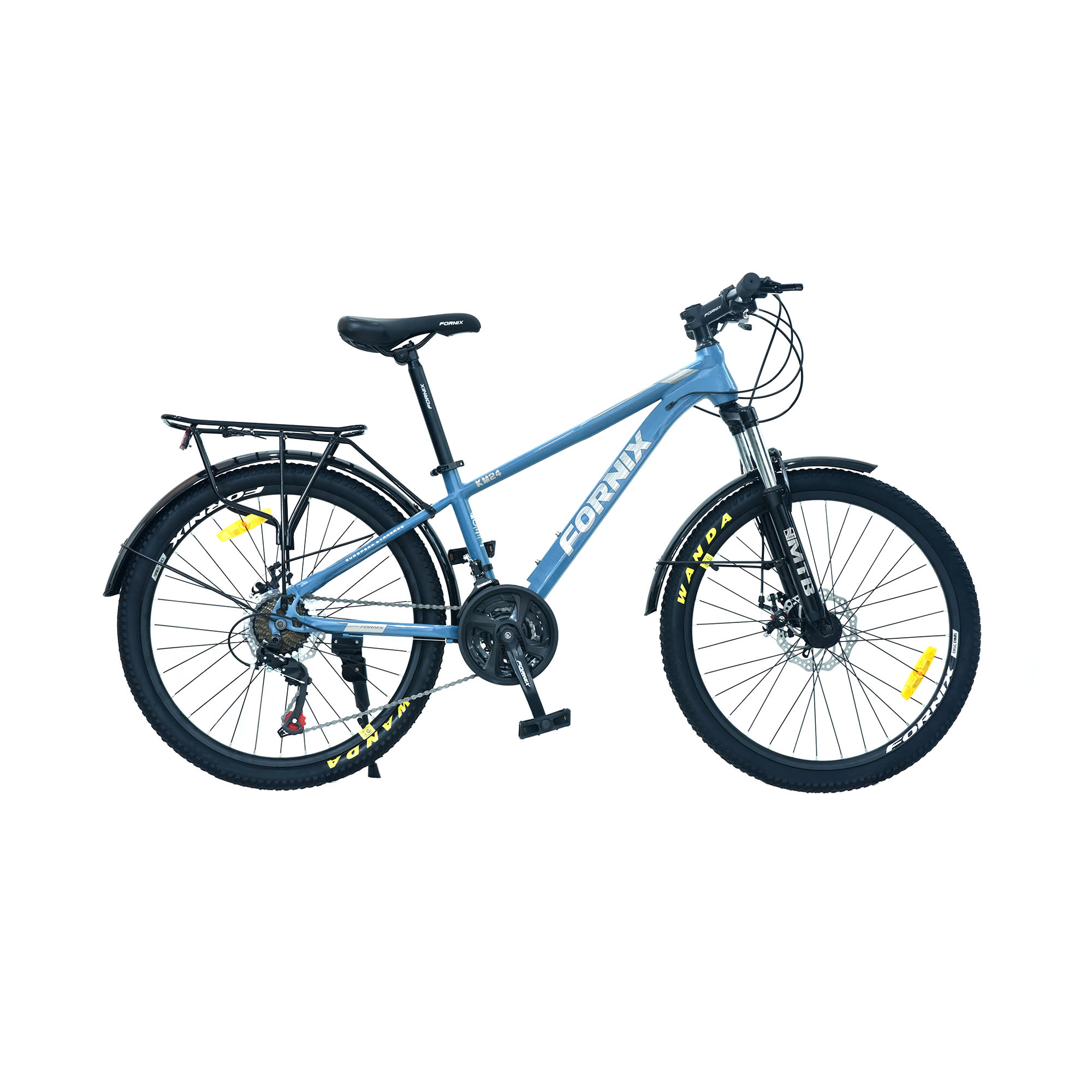 [CHÍNH HÃNG] Xe Đạp Địa Hình MTB FORNIX KM24 - Khung Thép Không Mối Hàn- Bảo Hành 12 Tháng