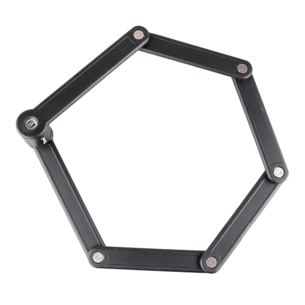 Aternee Chống Trộm Có Thể Gập Lại Khóa Xe Đạp Xe Máy Điện Tử MTB Xe Đạp Đường Bộ