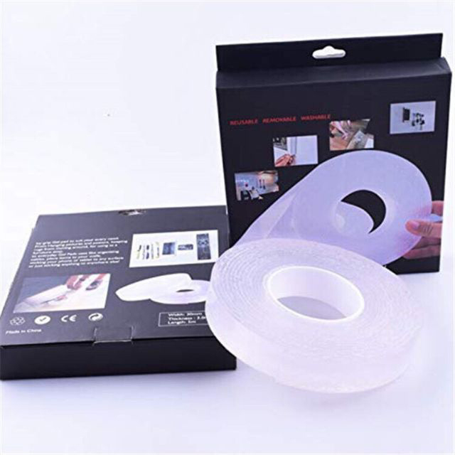 Cuộn Băng Keo Đa Năng 2 Mặt Siêu Dính Dài 3M, Băng Keo 2 Mặt