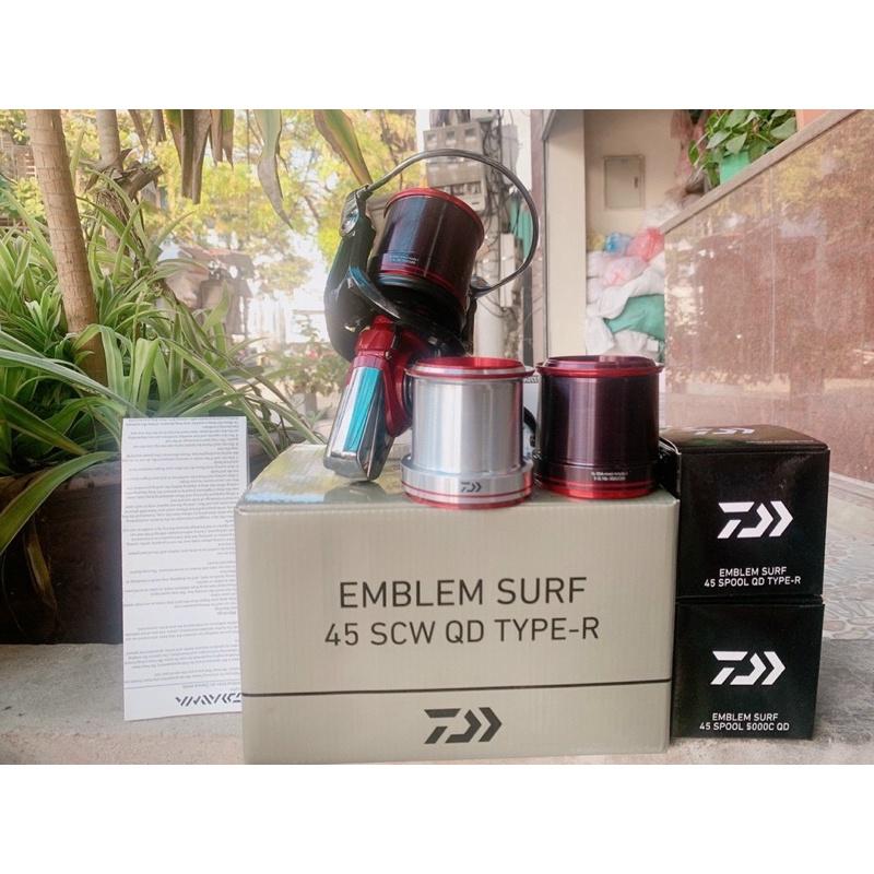 Máy câu cá DAIWA emblem surf 45 scw