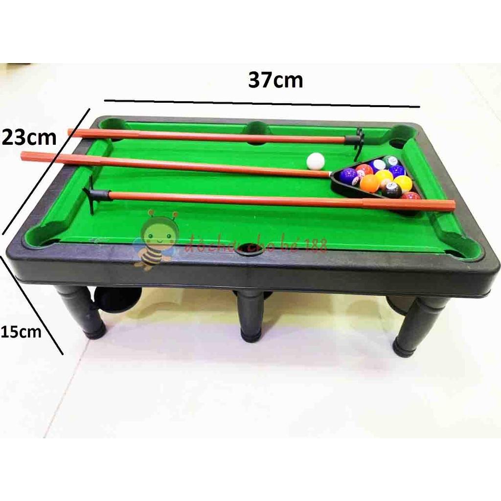 Bộ bàn bida mini Bàn billiards snooker mini đồ chơi giải trí dành cho bé