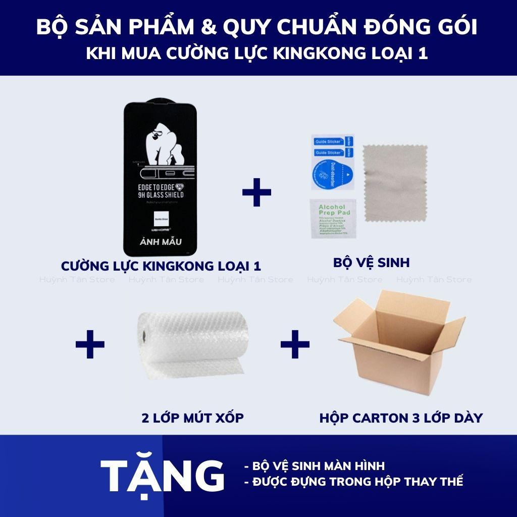 Kính cường lực ip xs max ip 11 pro max kingkong chống va đập bảo vệ màn hình phụ kiện huỳnh tân store