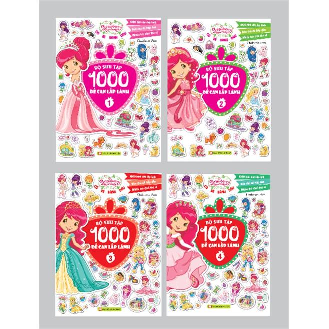 Cô Bé Bánh Dâu - BST 1000 Đề Can Lấp Lánh Quyển 1 - Bản Quyền