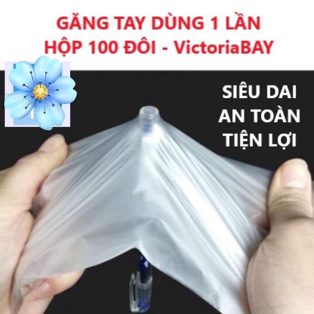 Hộp 100 găng tay cao su Victoria Bay