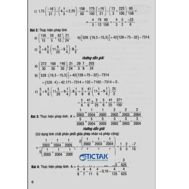 Sách - Phát Triển Năng Lực Theo Chuyên Đề Toán 6