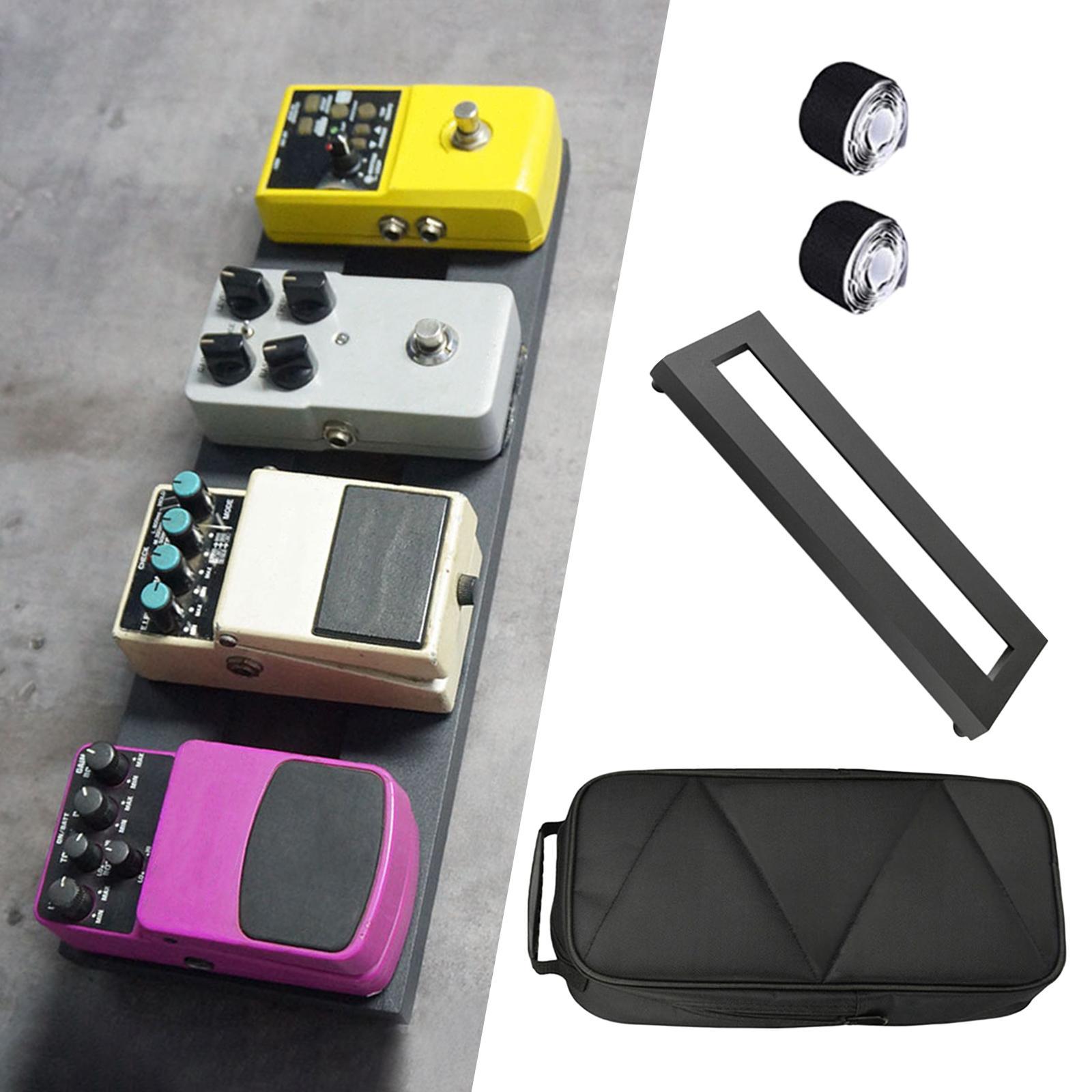 Guitar Pedal Board to Carry with Bag for Musical Instrument Guitar Bass