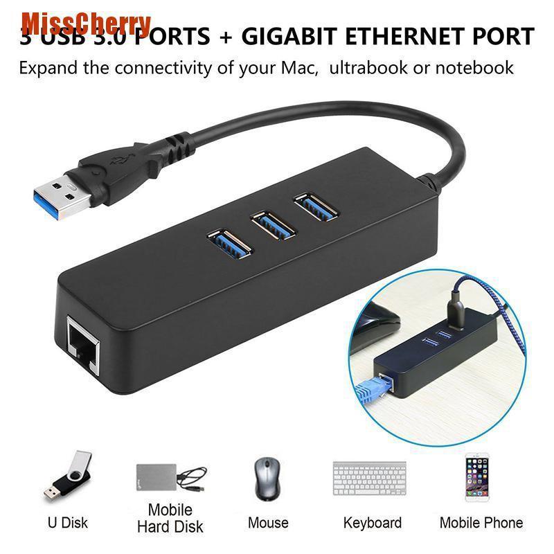 Bộ Chia 3.0 Gigabit Ethernet Lan Rj45 Hub 3.0 Gigabit Rj45 Chất Lượng Cao