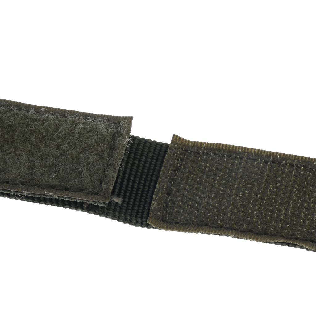 Nylon Key Hook Webbing Molle Buckle Hanging Belt Carabiner Clip Army Green