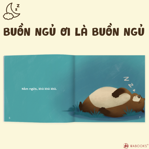 Sách Ehon - Combo 3 cuốn Buồn ngủ ơi là buồn ngủ - Dành cho trẻ từ 0 - 4 tuổi