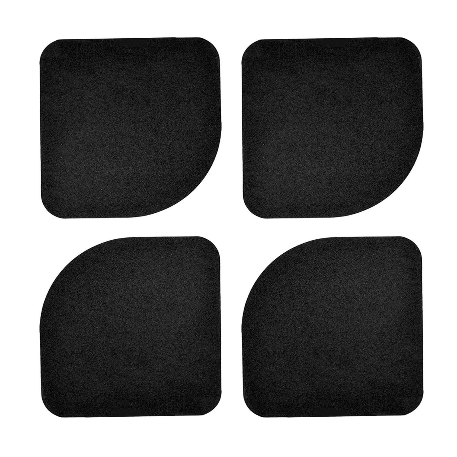 4 Pieces Anti Vibration Pads EVA Anti Slip Stand Protector Universal Washing Machine Feet Pad Foot Pads for Laundry Room Furniture Fridge