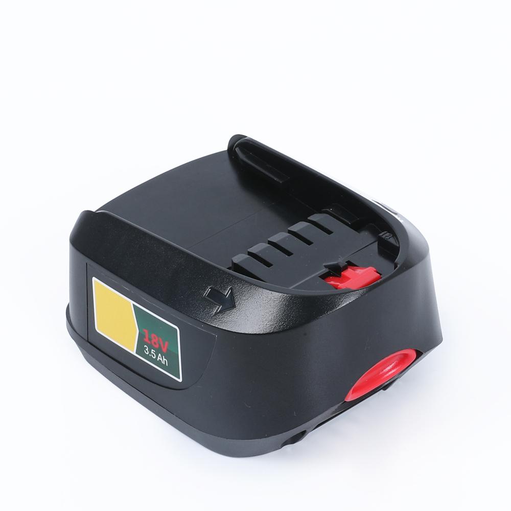 2 gói Bộ pin Lithium-Ion 18V 3500mAh mới cho Power4All PBA 18V cho Dụng cụ làm vườn và gia đình Bosch 18V Màu sắc: Đen
