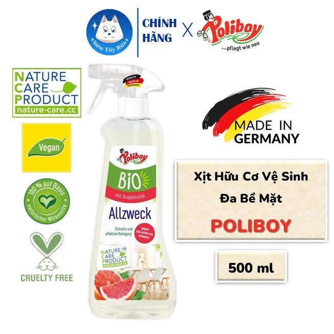 Xịt Hữu Cơ Làm Sạch Đa Năng POLIBOY Chống Bám Bụi Nội Thất 500ml