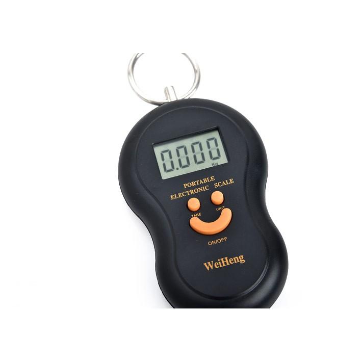 Cân Điện Tử Cầm Tay Mặt Cười - Trọng Lượng Tối Đa 40kg