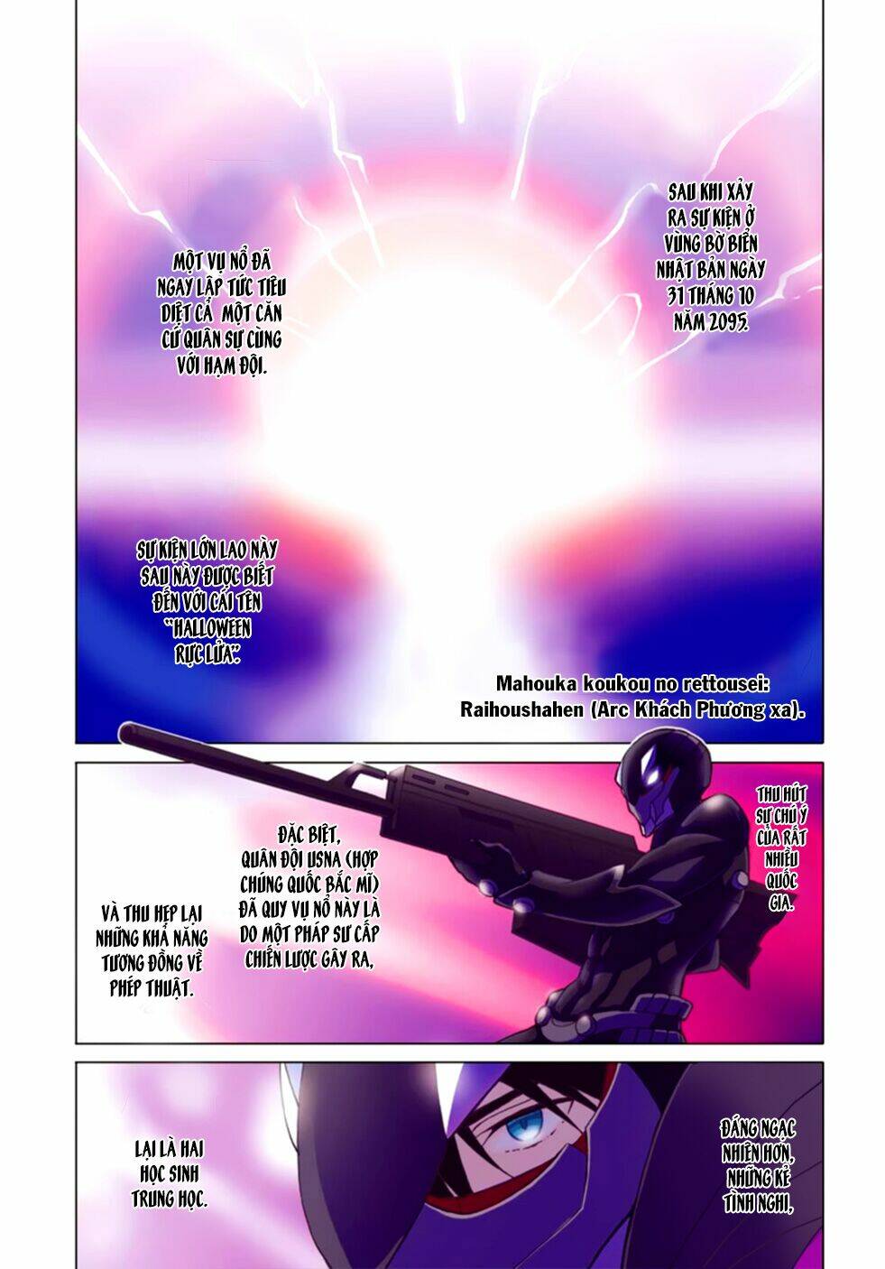 trường học pháp thuật – raihousha hen chapter 1 2