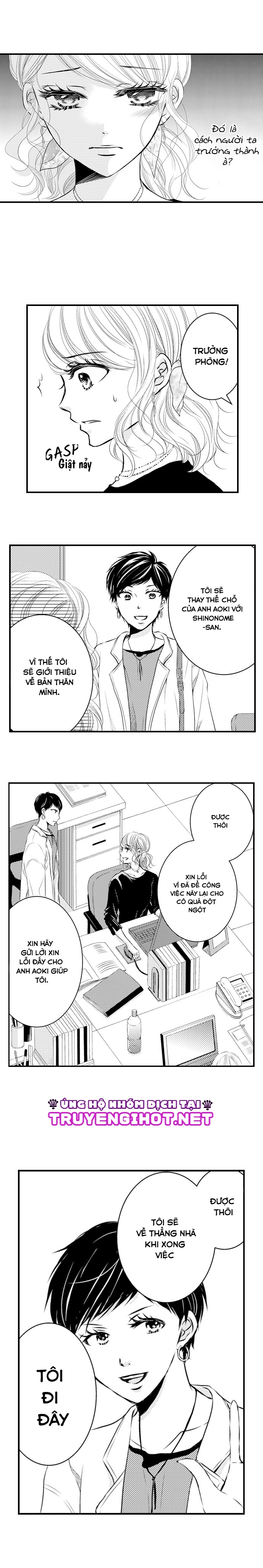 chuyện tình trà xanh chapter 48 8