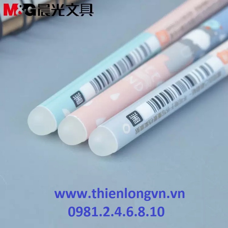 Bút nước xóa được 0.5mm M&G - AKPA0110 mực xanh