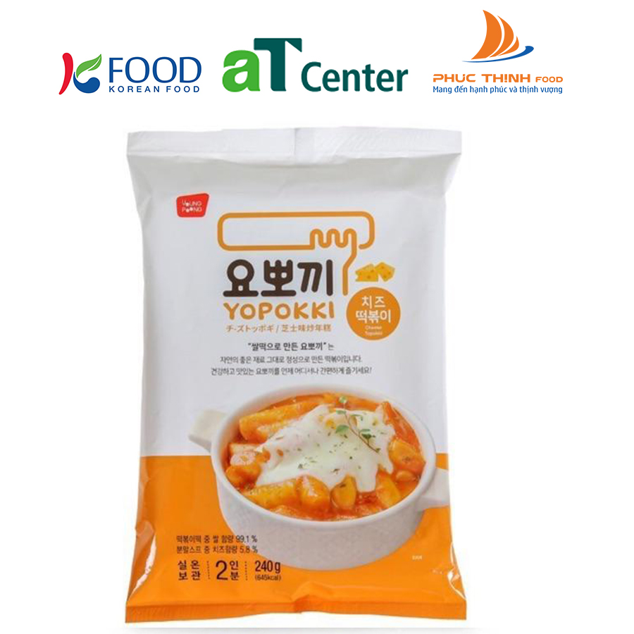 Bánh Gạo Young Poong Topokki Vị Phô Mai