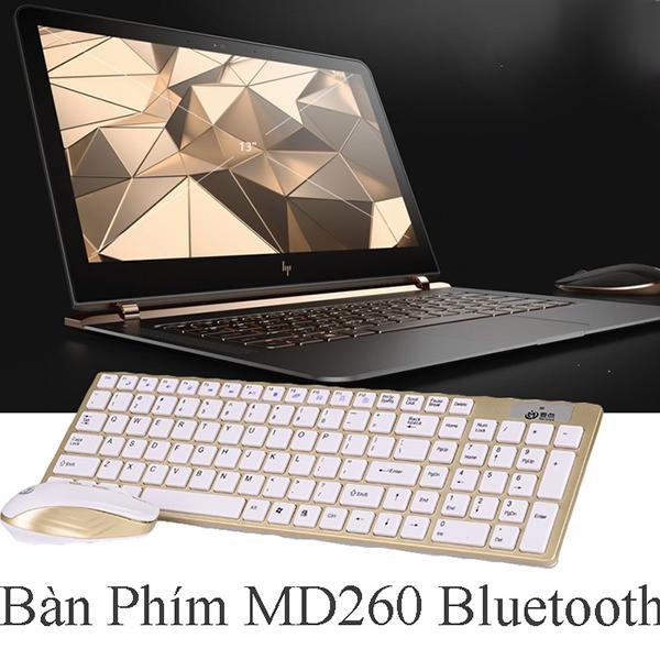 Bàn phím chuột không dây logitech,Bàn phím + chuột máy tính MD -260