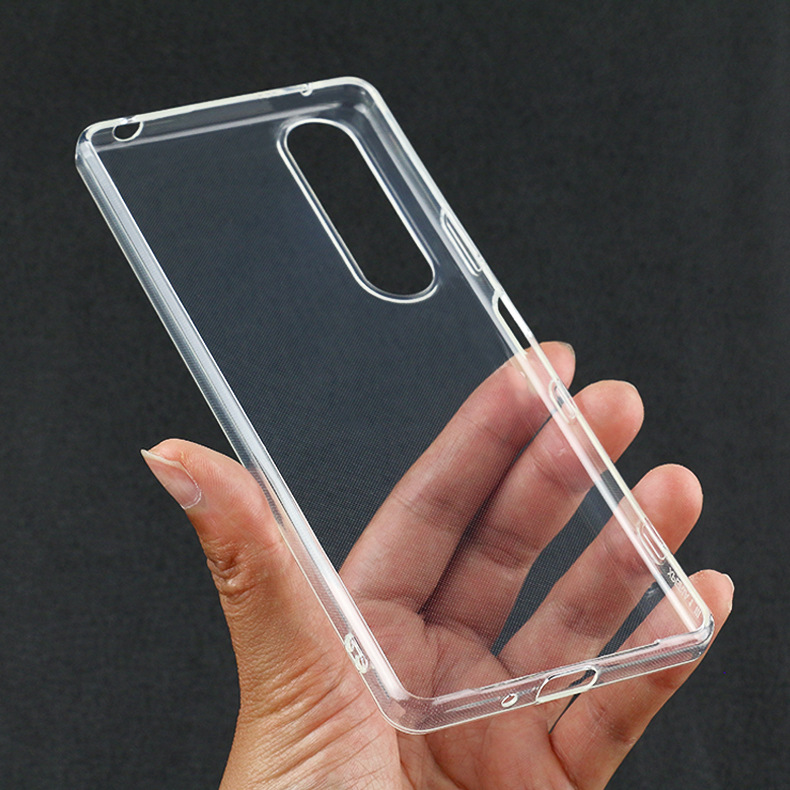 Ốp lưng dành cho Sony Xperia 5 mark 2 dẻo trong bảo vệ camera - hàng chính hãng