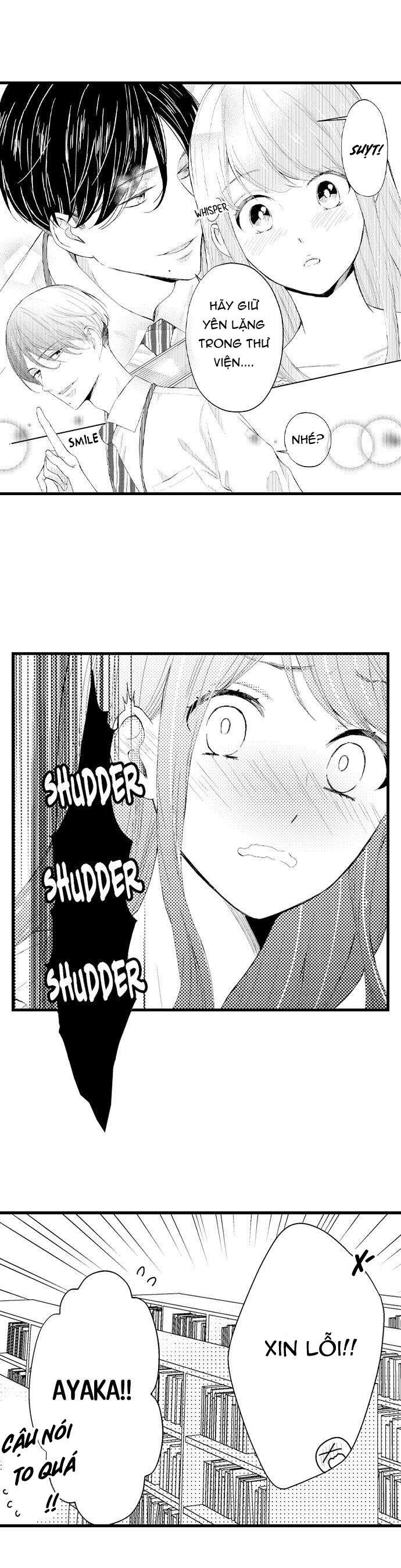 bí mật hẹn hò với chàng thủ thư (full) chapter 1 6