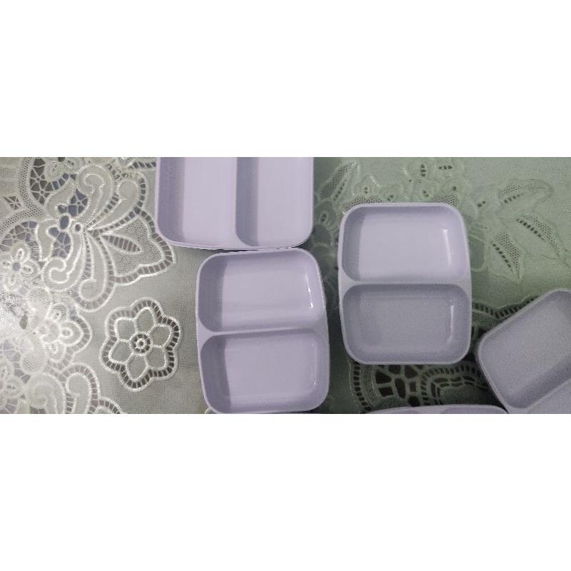 SÉT 10 ĐĨA CHẤM PHÍP 2 NGĂN-1205