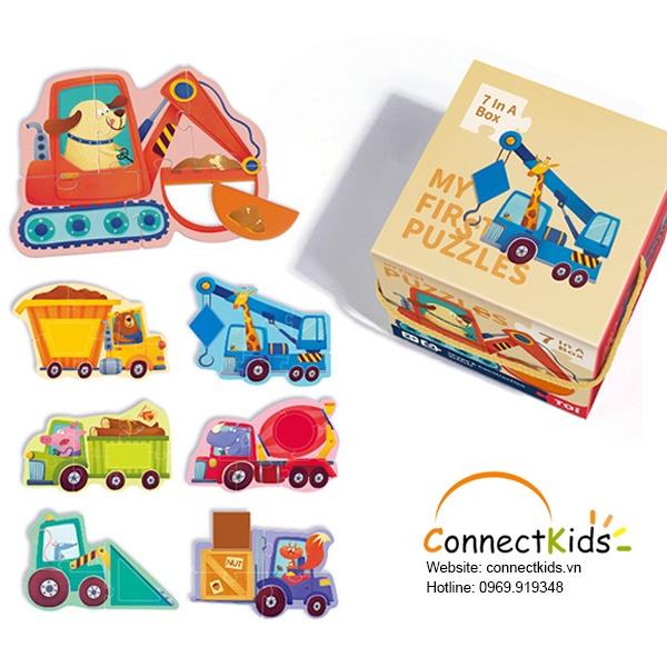 Bộ Xếp Hình Đầu Đời Cho Bé 2+ - MY FIRST PUZZLE TOI