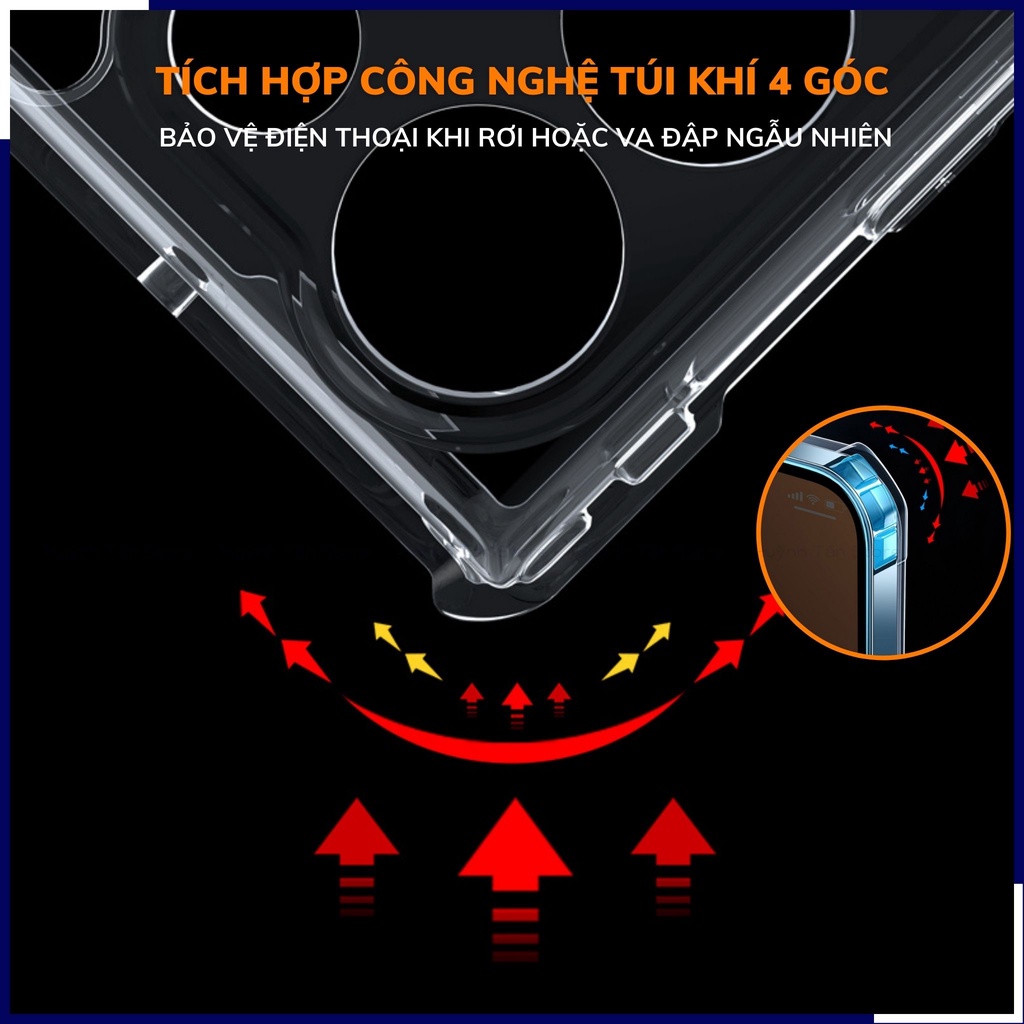 Ốp lưng s23 ultra s23 plus s23 chống sốc xundd bảo vệ camera chống ố vàng phụ kiện điện thoại huỳnh tân store