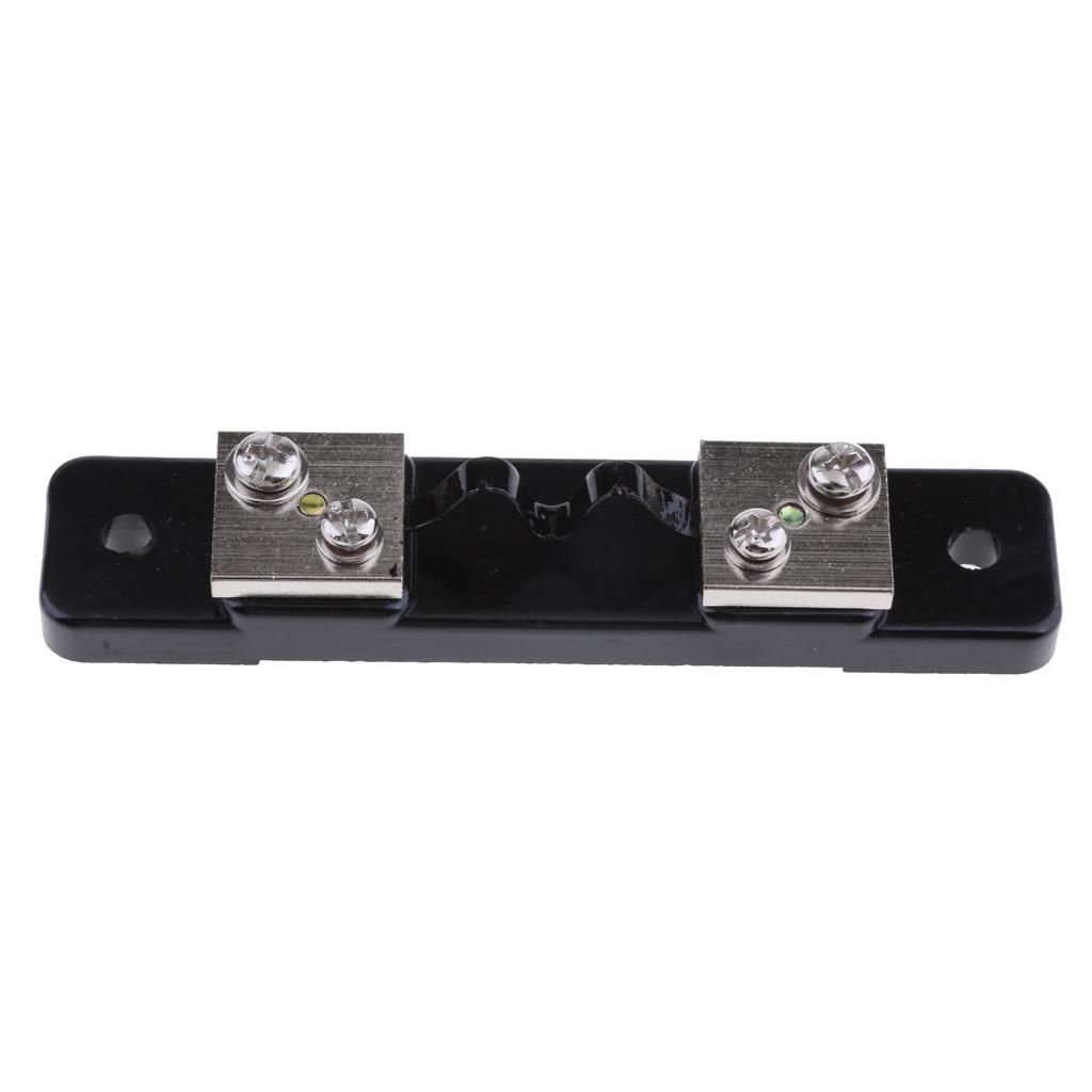 4Pcs DC 75mV 10A 20A Current Shunt Resistor for Amp Ammeter Panel Meter FL-2