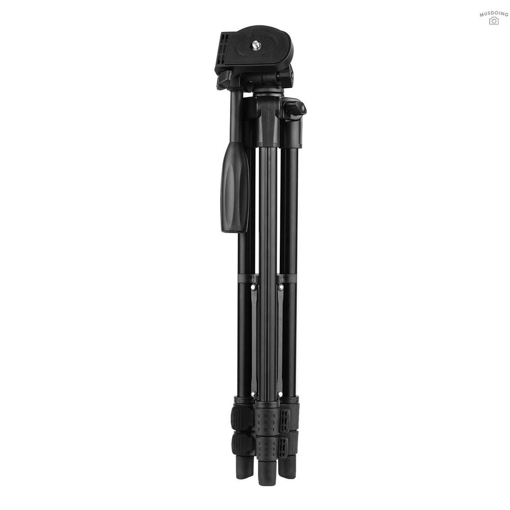 Giá Đỡ Ba Chân Bằng Hợp Kim Nhôm 3 Chiều 115cm / 45in Tải Trọng 3kg 1 / 4 Có Thể Điều Chỉnh Độ Cao