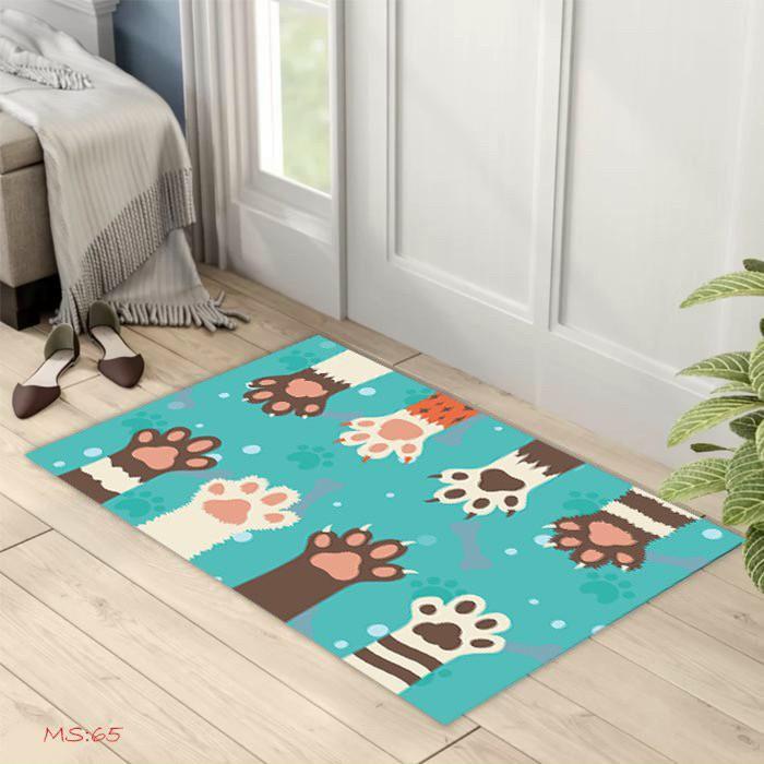 Thảm lau chân Bali, thảm chùi chân san hô siêu mềm mịn chống trơn 1 Tấm album mới 2021 cập nhật mẫu thảm lau chân mới