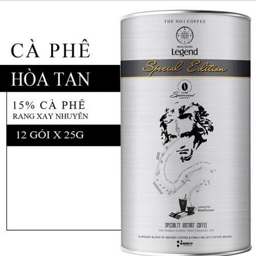 Combo 2 Cà Phê Sữa Hòa Tan - Special Edition - Lon 12 gói - Trung Nguyên Legend (Vị dày, đậm đà)