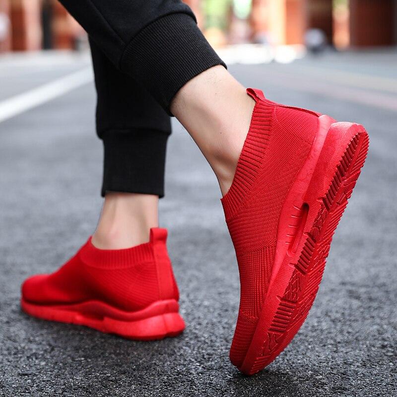 Giày chạy bộ giày phụ nữ Giày đi bộ Giày thể thao Phụ nữ thoáng khí trượt trên chiếc giày Loafer Giày nữ thông thường giày unisex giày Color: Black Shoe Size: 40
