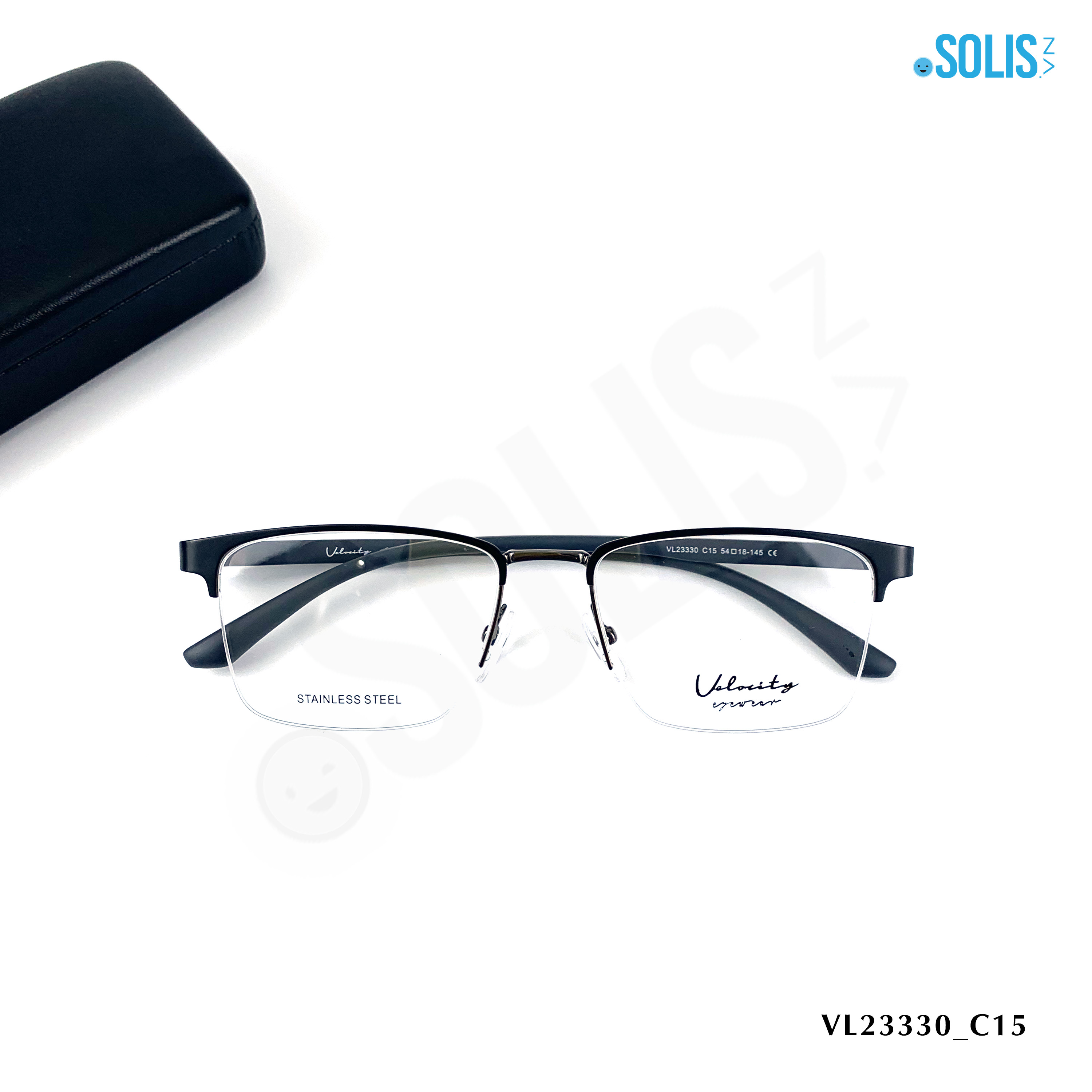 Gọng kính kim loại hiệu Velocity VL23330 - KÍNH KIM LOẠI HIỆU VELOCITY VL23330 KÍCH THƯỚC 54-18-145