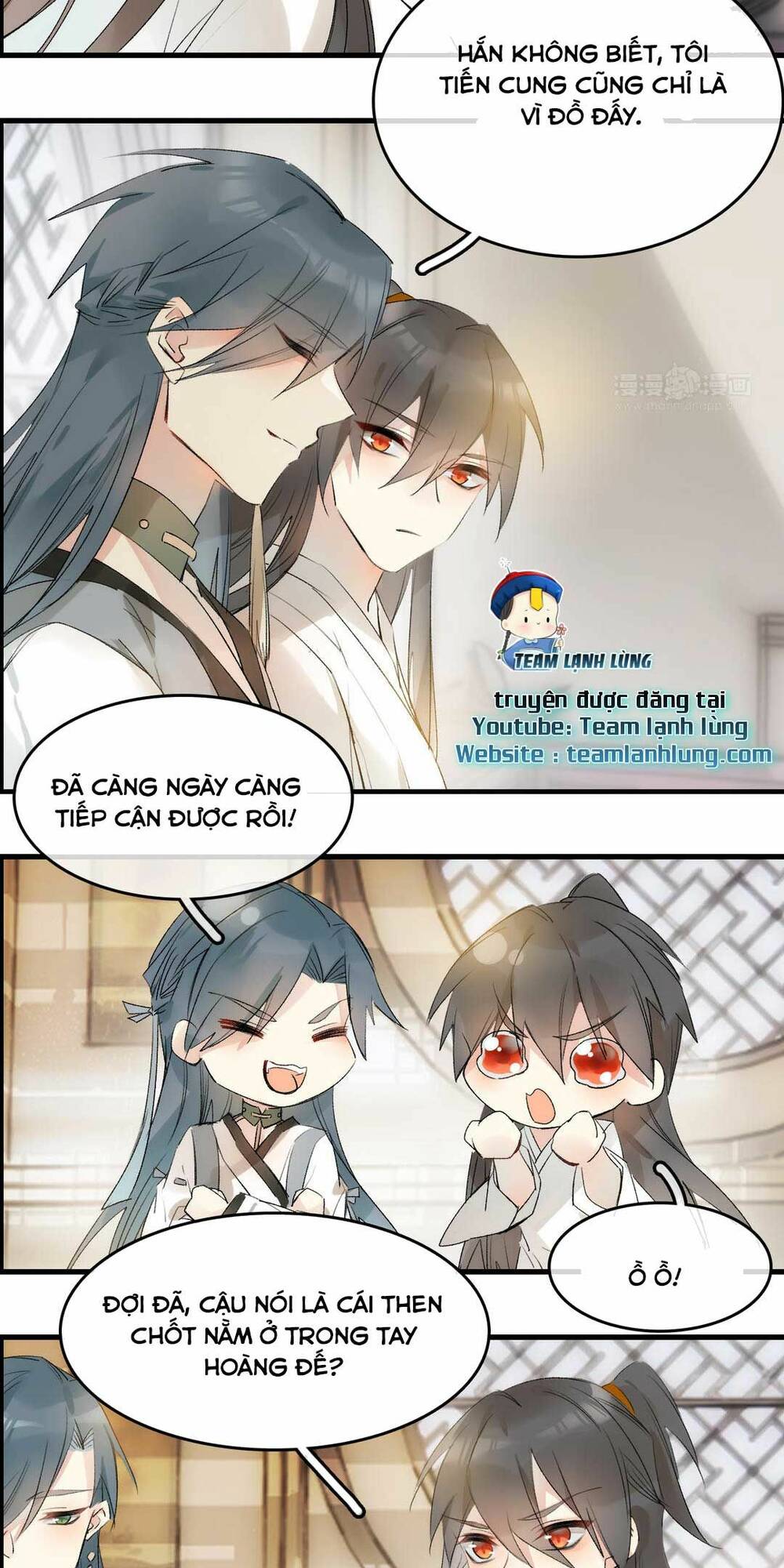 ta xuyên không mang long thai chapter 16 14