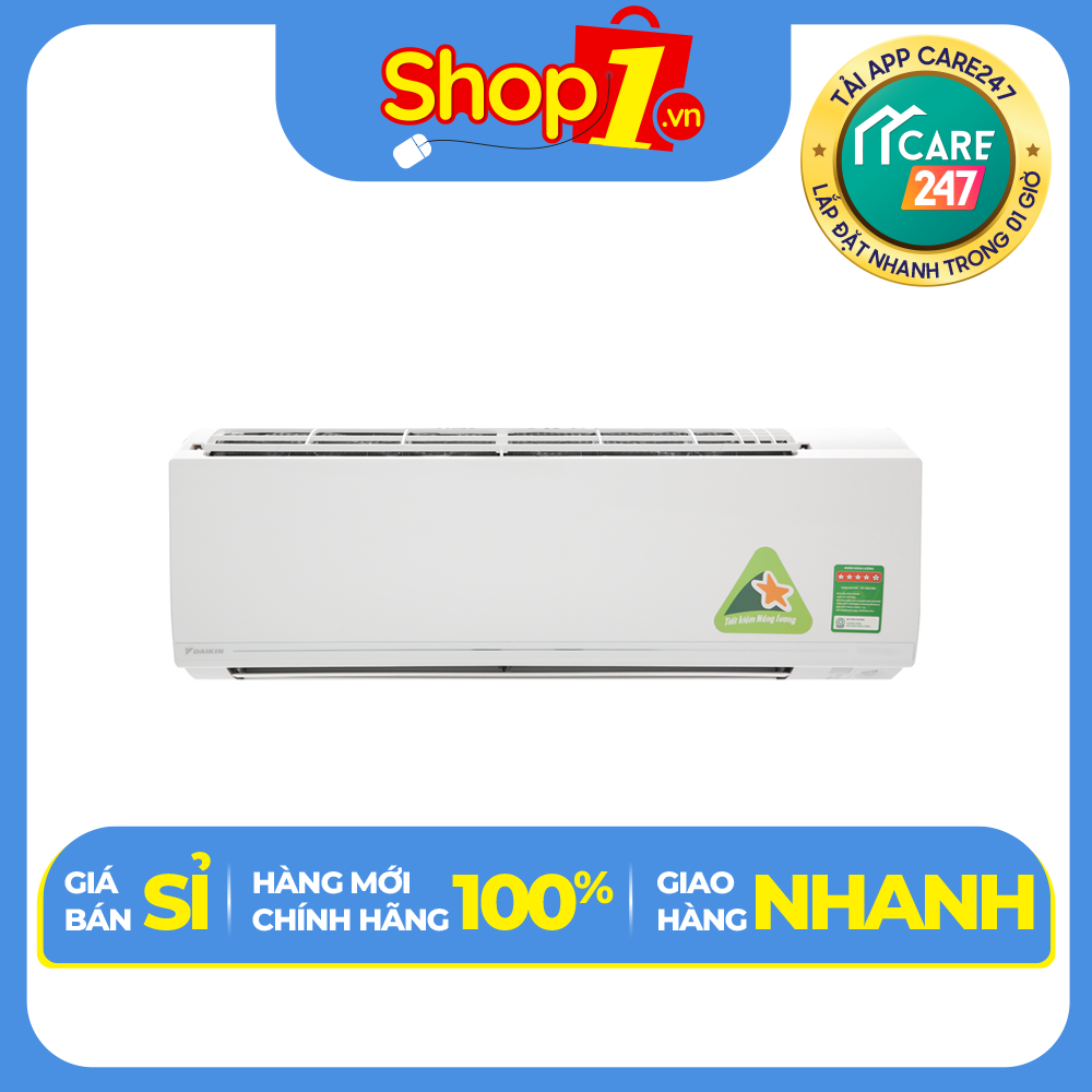 Máy lạnh Daikin Inverter 1.5 HP ATKC35UAVMV - Hàng chính hãng (chỉ giao HCM)