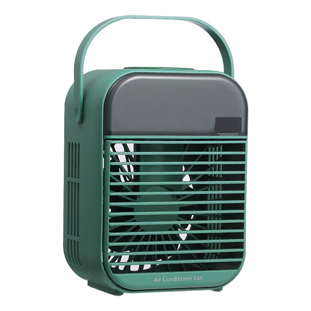 Personal Air Cooler Fan, Portable Air Conditioner, Humidifier Purifier 3 in 1 Evaporative Cooler,Mini AC USB Cooling Desktop Fan for Bedroom, Office