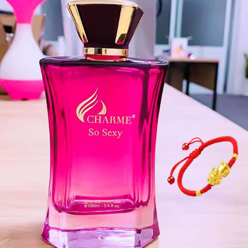 NƯỚC HOA NỮ CHARME SO SEXY 100ML, TẶNG VÒNG TAY MAY MẮN