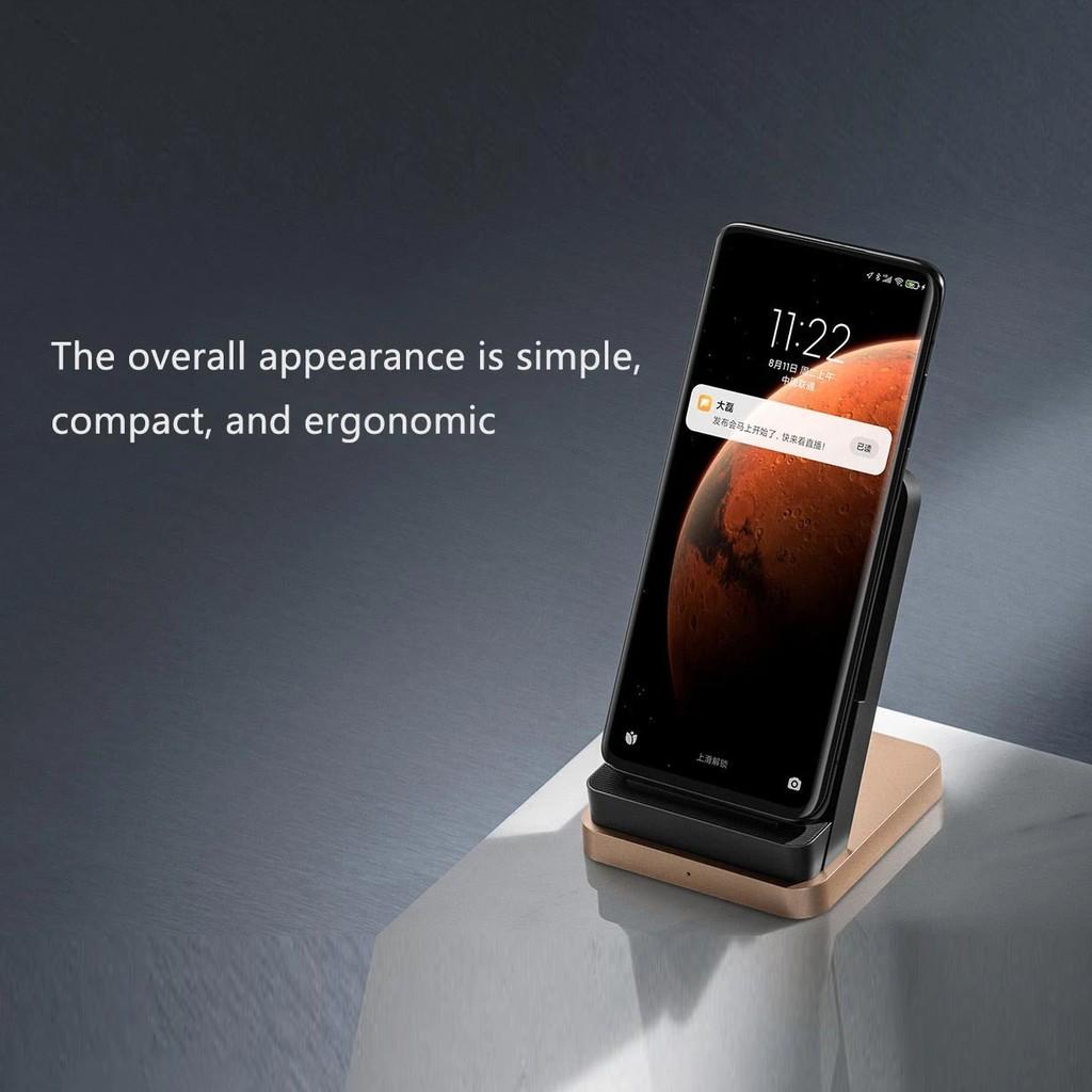 Đế Sạc Nhanh Không Dây Xiaomi Mijia 55w Tích Hợp Quạt Làm Mát Không Khí