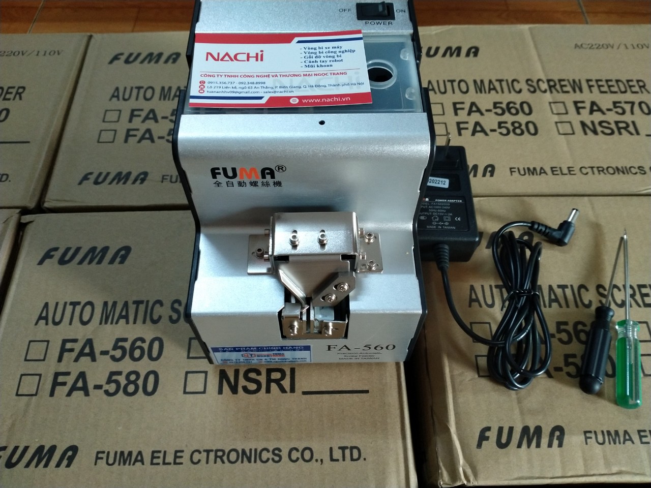 MÁY CẤP VÍT TỰ ĐỘNG FUMA FA-560