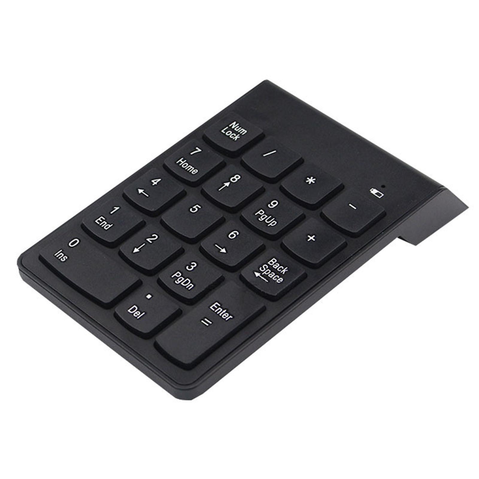 USB Numeric Keypad 18 Keys 18 Keys Faster Data Input Minimalist Design Mini