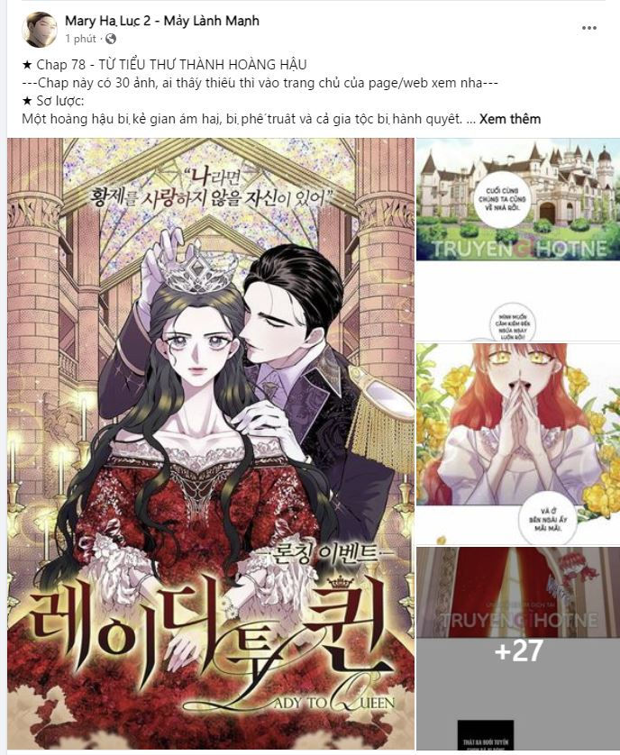từ tiểu thư thành hoàng hậu - lady to queen chapter 78.2 13