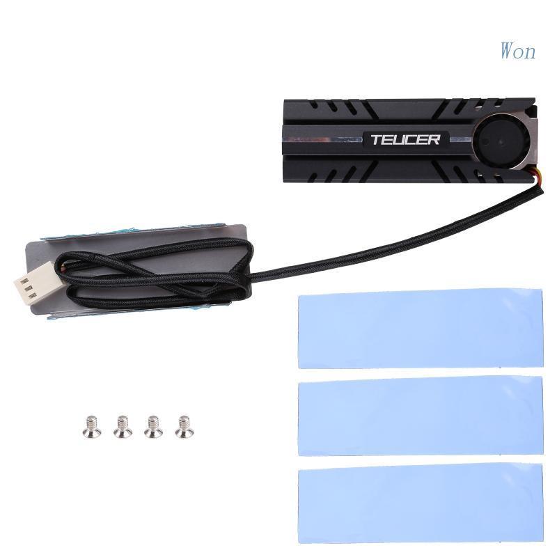 Quạt TảN NhiệT M.2 M2 2280 SSD PCIE NVME KèM QuạT TảN NhiệT